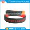 Wholesale solid color blank silicone bracelets blank silicone wristbands