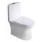 Chinese manufacturer wholesale ceramic elegant one piece siphonic toilet with high quality soft closed seat cover