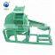 Automatic wood crusher Wood branch crushing machine with conveyor Straw leaf crusher machine