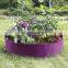 factory supply customized size felt grow bag for plants with handles