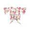 Flamingo Cactus Knotted Sweet Shirt Mommy And Me Blouse Kid Girls Fashion Clothing