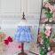 summer Spain Girls Blue Sweet Princess Dress Puff Sleeve Dress Kids Dresses for Girls Kids Party Wedding Quality Dress panty