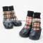 wholesale Autumn and winter new dogs outdoor waterproof socks foot pet thin non-slip shoes