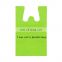 100 bolsas de compra biodegradables compostables de acuerdo