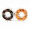 High Speed Skateboard Bearings Deep Groove Ball Bearing 608 608RS With Six Balls Ceramic Black Balls
