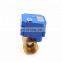5v 3.6v 12v 24v 110v 220v DN15 DN20 CWX-15N 2 way brass ss304 mini electric motorized water ball valve