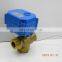 24v 5v 12v 220v DN15 DN20 CWX-15N 12v 3way electric motor ball valve