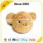 Novelty plush fur black bear shape rubber office seat cushion for adults
