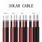 Tinned Copper Wire Solar Cable Two Core dc Solar Power Cable