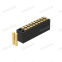 Dnenlink 1.27mm pitch Dual Row  H4.0mm Plane contact Straight   Female Header SMT type PogoPin header