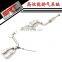 srt exhaust for ford focus valve exhaust catback with quad double tip