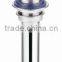 WESDA Fashion Chrome Polish Stainless Steel Push down Pop Up Washbasin Strainer Chaoan factory