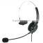 good quality plastic cheap call center telephone headset rj11