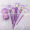 Unicorn Make Up Brush Set With Bag Glitter Cosmetic Eco Friendly Makeup Brush Set Travel Set