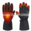 Spot heating charging keeping warm  heating autumn and winter thickening 5 fingers outdoor hiking and cycling gloves