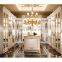 CBMMART 2019 Light luxury gold wardrobe /outline in gold extravagant walk-in closet