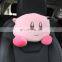 Wholesaler New Arrival Cute Car headrest Plush Cartoon Car Lumbar Support Pillow Creative Car Neck Pillow Interior Accessories