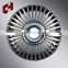CH Wholesale 20X10 Crane Driving Wide Aluminum Alloy Bearing Front Rear Car Parts Forging Steel Wheel Forged Wheels