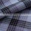 Fashionable and beautiful 73%Cotton 27%Linen Men's Plaid shirt fabric for business and leisure with factory price