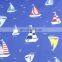Cartoon Navy Sailing series 100 cotton fabric anchor striped calico Baby 100% cotton fabric