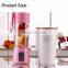 Fruit Juicer Popular USB Blender Juicer Mini Electric Portable Rechargeable Travel High Quality 380ml 6 Blades