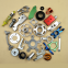CNC custom brass stainless steel anodized alumina CNC machining parts