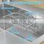 304 Stainless Steel Sponge Holder Kitchen Sink Organizer Sink Caddy Sink Tray Drainer Rack Brush Soap Holder