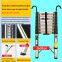 Stainless Steel Single Telescopic Ladder with Hook