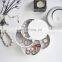 Stylish Cute Women Round Makeup Storage Portable Rotating Case Holder Travel Jewelry Box Organizer