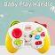 2023 New Electric Learning Early Education Toys Fun With Music Light Infant Game Handle for baby