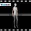 full body egg head abstract fiberglass female mannequin with wooden flexible arms flexible mannequin