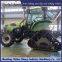 Tractor track chassis modification with good waterproof performance in paddy fields