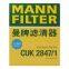 Filtre d'habitacle MANN original authentique, filtre de moteur de voiture CUK2847/1 958.572.219.00 pour PORSCHE VW