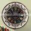 2015 China New Products Wholesale Cheap Round Shape Antique Wooden Clock Wall Clock