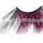 Human hair fake eyelashes extension