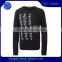 Hot sale embroidery man plain black t shirts wholesale