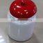 Ceramic Christmas Cookie Jar,ceramic Christmas Canister With Lid