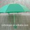green color-changable fabric &aluminum shaft umbrella