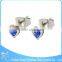 ZS20067 surgical steel zircon ear studs earring fashion imitation stud earrings