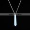 Wholesale Popular Opal Natural Stone Bullet Necklace Online Shop China SMJ0132