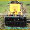 mini skid steer loader with rotary cultivator,dingo Bobcat like,quick hitch,various attachments