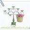 LC-84383 Romantic wedding decorative grape metal candle holder