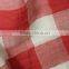 100% linen Plaid fabric