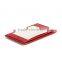 New Fashion Top Grade Handmade Cheap Red Faux Leather Note Jotter