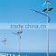 Hot selling outdoor led solar light with hybrid solar wind power generator