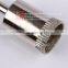 Cheap electroplated diamond drilling glass hole drill bit both machine and hand power tool use