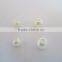 Smooth Surface round shape Plastic Pearl for garment decor