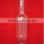 clear color and round shape 360ml glass baverage bottle in manufacturer