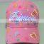Hot Selling Custom 3D Embroidery Flashing Led Caps, Printing Led Light Caps