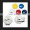 Custom Golf Cap Clip Ball Marker/ Hat Clip Golf Ball Marker